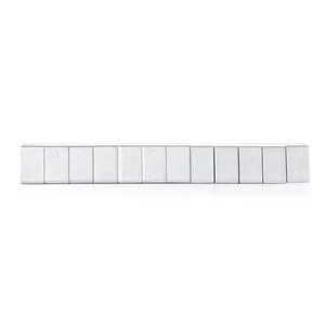 Tire Mechanic's Resource .25oz Matte Silver Steel Adhesive Tape Wheel Weights with Easy Peel Tape. 144oz/Box, 576pcs