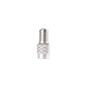 Tire Mechanic's Resource Double Seal Flow Thru Valve Cap (50pk) Double Seal Flow-Thru Valve Cap with heat resistent seals.