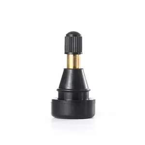Tire Mechanic's Resource TR801HP High Pressure Snap-In Valves with Brass Stem (Pack of 50)