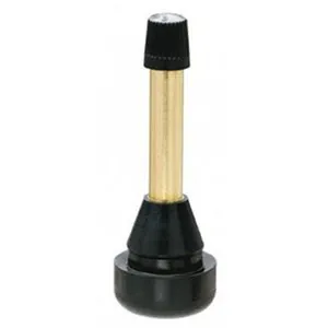 Tire Mechanic's Resource TR802HP High Pressure Snap-In Valves with Brass Stem (Pack of 50)