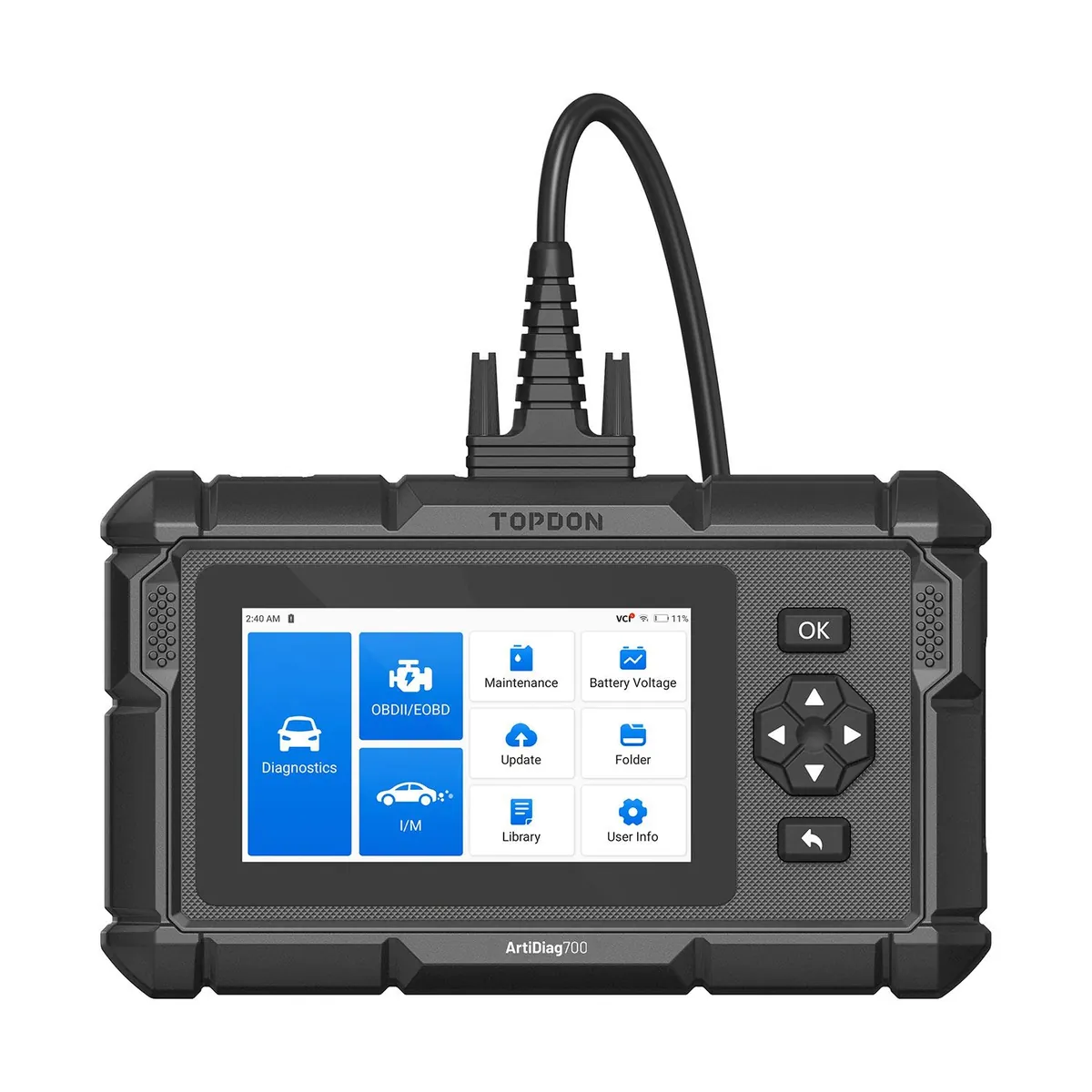ArtiDiag700 5" Scan Tool - All Systems Scan, 15 Service Functions