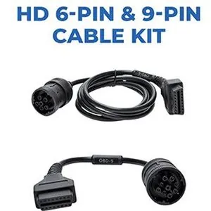 Heavy Duty Cable Kit 6 Pin & 9 Pin