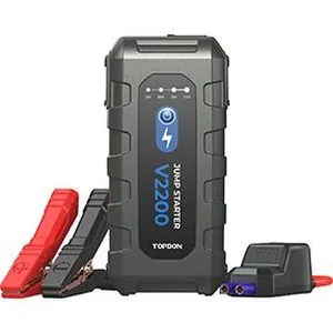2200 Peak Amp Jump Starter, Power Bank, & Flashlight