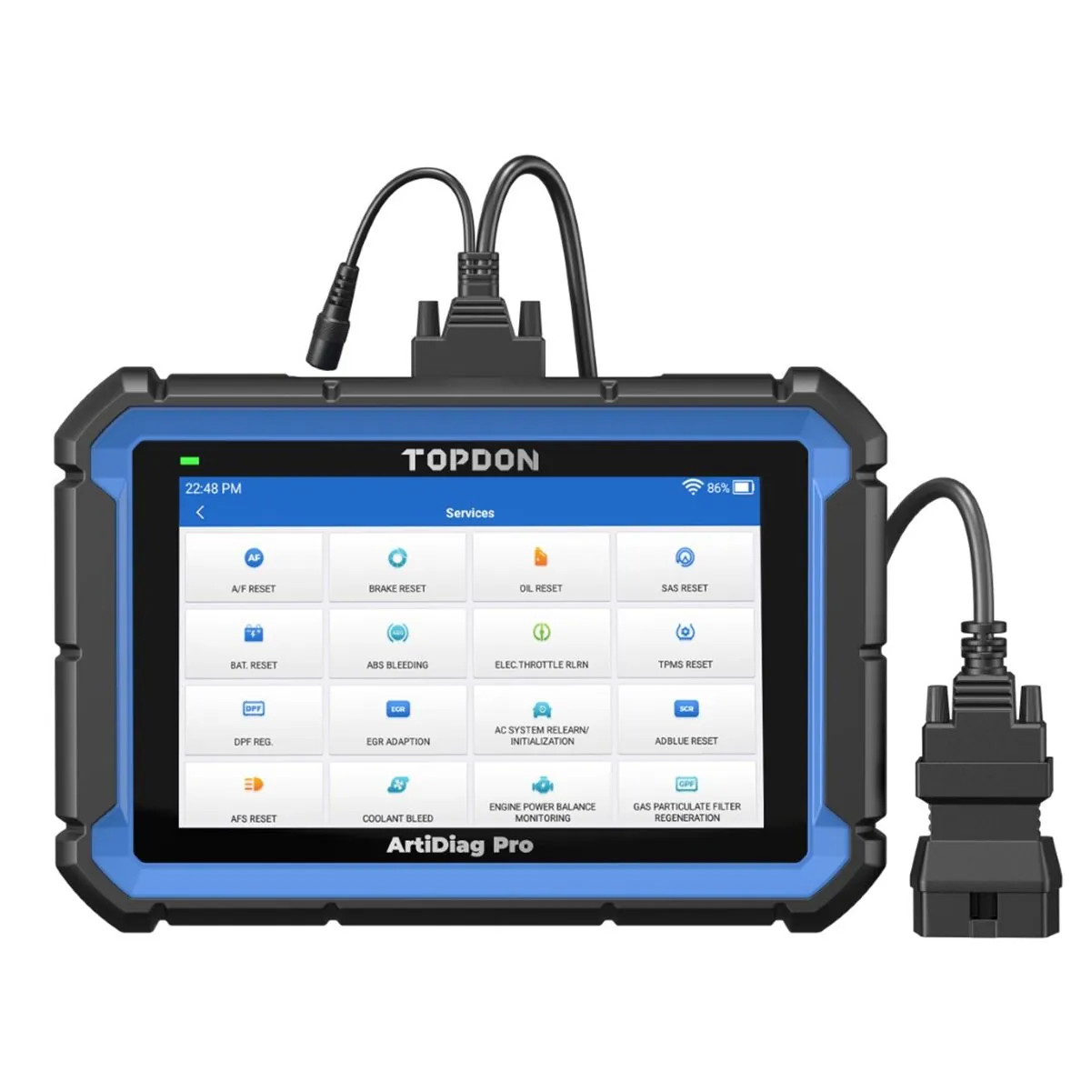 Topdon ArtiDiag Pro - 7" Scan Tool w/Service Functions & Bi-Directional Controls