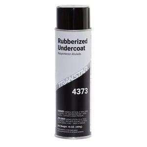Transtar Autobody Products 4373 Rubberized Undercoating Aerosol Can - 16 oz Net Weight - Black