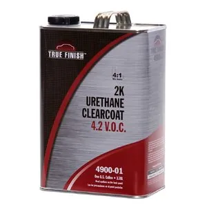 Transtar Autobody Products 4900-01 - Urethane Clearcoat - 1 Gallon Can - True - 4:1 Mixing