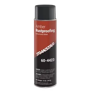 Transtar Autobody Products 60-4423 Rust Proofing Spray Aerosol Can - 16 oz Net Weight - Amber