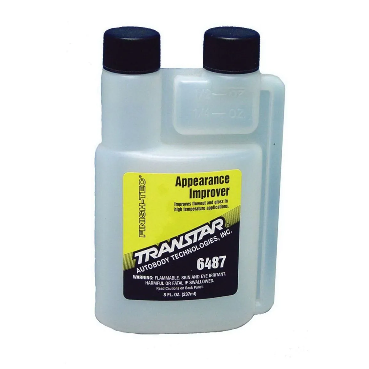 Transtar Autobody Products 6487 - Appearance Improver - 8 oz Twin Neck Bottle - Clear - Liquid