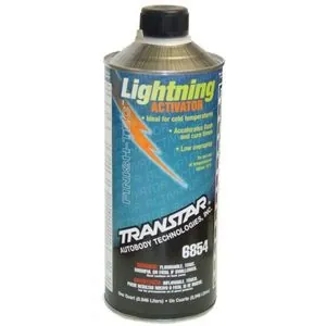 Transtar Autobody Products 6854 - 6800 Series Lightning Activator - 1 qt Can - Clear - Liquid