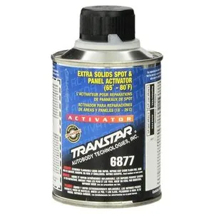 Transtar Autobody Products 6877 - 6800 Series Extra Solids Activator - 1/2 pt Can - Clear - Liquid - Use With: Acrylic Urethane Clearcoat