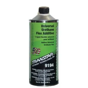 Transtar Autobody Products 9194 - Universal Urethane Flex Additive - 1 qt Can - Clear - Liquid