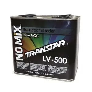 Transtar Autobody Products LV-500 - No Mix Low VOC Basecoat Blender - 2.5 L Can - Clear