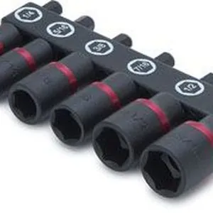 6 pc Metric Power Nut Driver Set