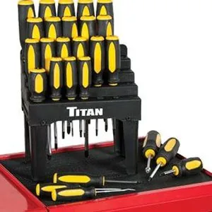 26 Pc. Screwdriver Set with Rack