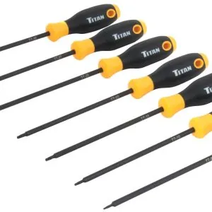 7 Pc. Tamper Resistant Star Screwdriver Set