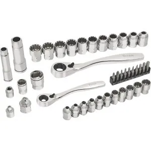 41 pc. ExoDriveTM Pass-Through Ratchet and Socket Set
