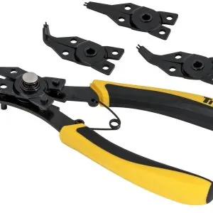 4-in-1 Combination Internal/External Snap Ring Plier Set