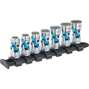8 pc. 1/4 in. Drive MM Auto-FlexTM Universal Socket Set