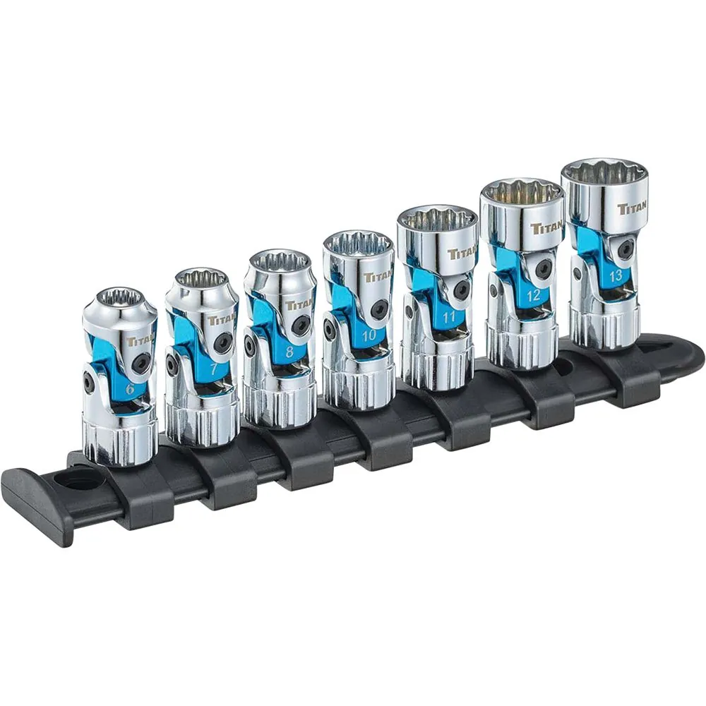 8 pc. 1/4 in. Drive MM Auto-FlexTM Universal Socket Set