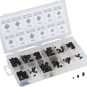 160 Pc Metric Hex Head Screw