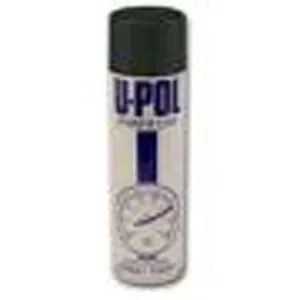 U-POL Premium Aerosols: Power Can, Matt Black, 17oz