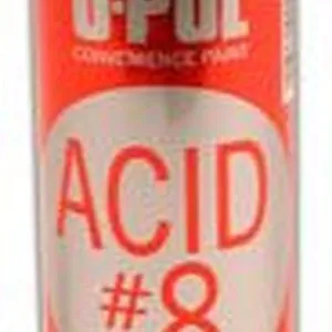 U-POL Premium Aerosols: Acid #8 Acid Etch Primer, Black, 15oz