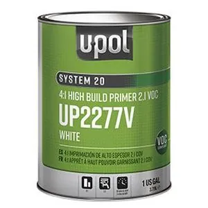 System 20 2.1 VOC 4:1 High Build Primer White - 1 Gallon