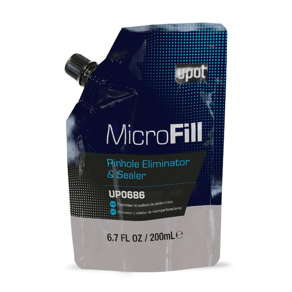 U Pol Products MICROFILL PINHOLE ELIMINATOR & SEALER 6.7 FL OZ BAG 10 PACK