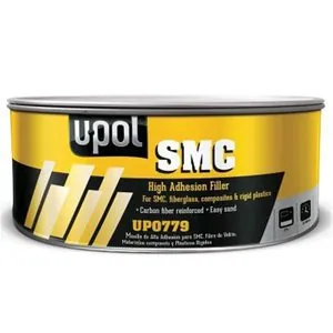 U Pol Products UP0777 High Adhesion SMC Bonding Filler, 1.1 L Tin, Black, Paste