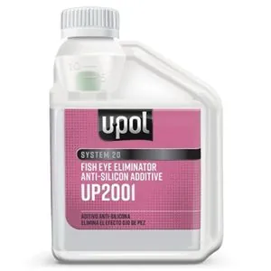 U Pol Products SYSTEM 20 UP2001 Fisheye Eliminator Anti-Silicone Additive, 250 mL Bottle, Clear, Liquid