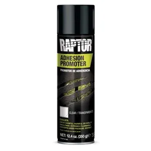 U Pol Products RAPTOR UP5024 1K Adhesion Promotor, 12.4 oz Aerosol Can, Clear, Liquid
