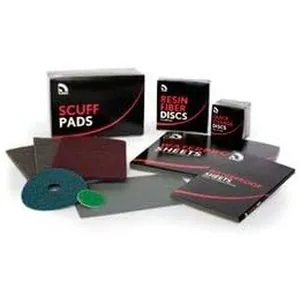 USC ABRASIVES 60001 Scuff Pad, 9 in W x 6 in L, Gray
