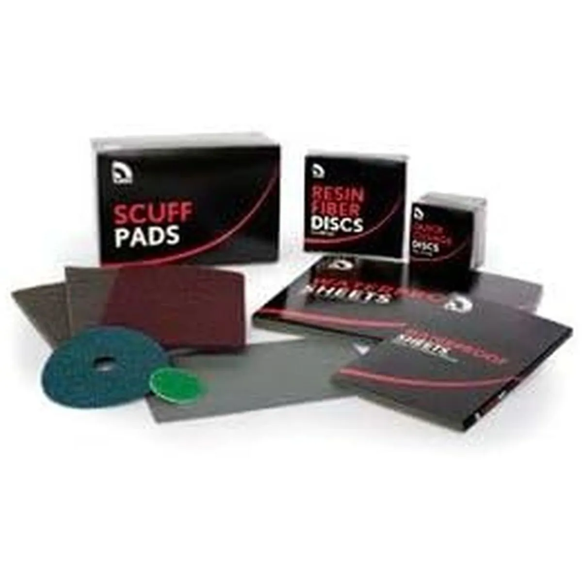 USC ABRASIVES 60001 Scuff Pad, 9 in W x 6 in L, Gray