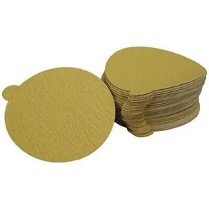 USC ABRASIVES Gold Pro 660005 Disc, 3 in Dia, 180 Grit, Hook and Loop Attachment