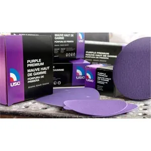 USC ABRASIVES Purple Premium 994106 Abrasive Belt, 18 in L x 1/2 in W, P080 Grit