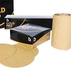 Gold Pro 320 Grit 2-3/4" x 25YD PSA Abrasive Paper, Roll