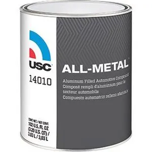 All-Metal Specialty Polyester Body Filler, 1-Gallon