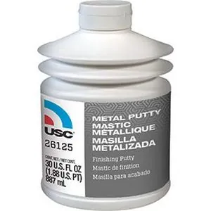 Metal Putty Polyester Finishing and Blending Putty, 30 oz.