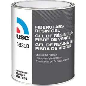 Fiberglass Resin Gel, 1-Gallon