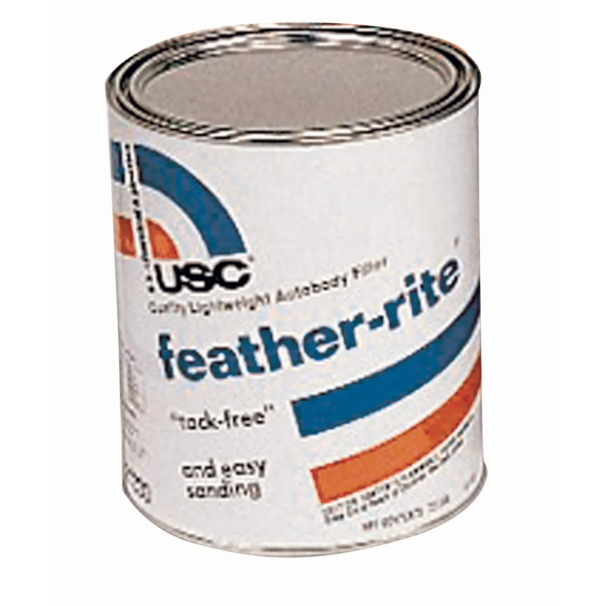 US Chemical FEATHER-RITE 21330 Lightweight Auto Body Filler, 1 gal, White, Paste/Gel, Lightweight