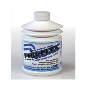 US Chemical PRO-FLEX 26037 Super Flexible Polyester Finishing Putty, 30 oz Pumptainer Bottle, Liquid
