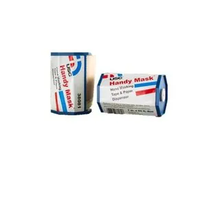 US Chemical Handy Mask 38082 Hand Masking Tape and Paper Roll, 7 in W x 65 ft L