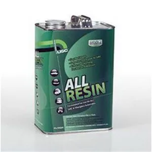 US Chemical 58215 All Resin, 1 qt Can, Amber, Liquid