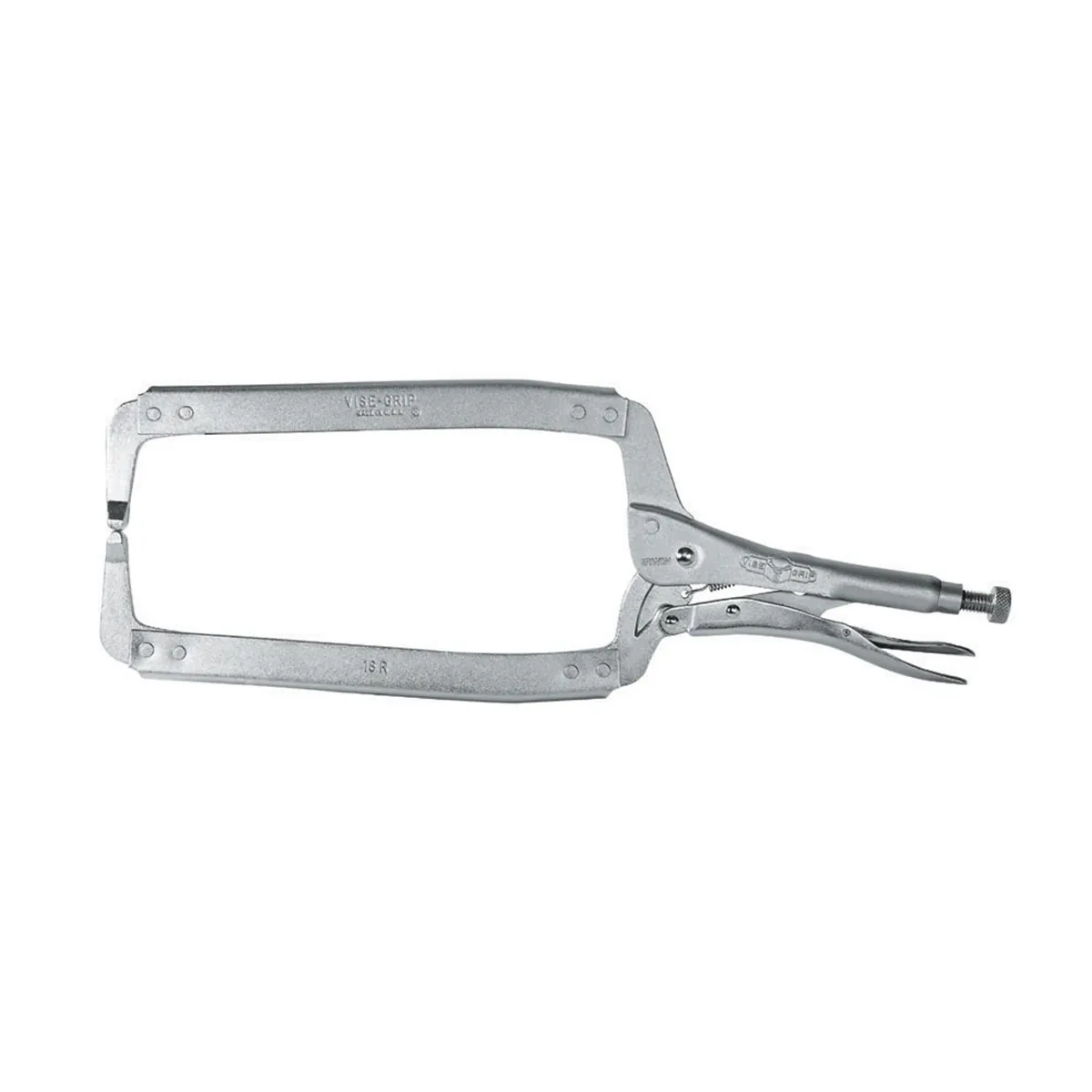 Vise Grip 18R - 8 Inch Fixed Pads Long Reach C-Jaws Locking Clamp