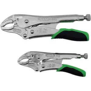 2 Pc. Fastener Removal Locking Plier Set - 5in And 7in