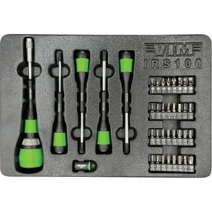 40 PC. INTERCHANGEABLE RATCHETING SCREWDRIVER SET