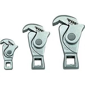 3 Pc. Spring-Loaded Crowfoot Set (1/4'', 3/8'' And 1/2'')
