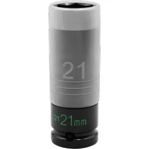 21MM THIN WALL IMPACT LUG NUT SOCKET - 1/2'' DR.