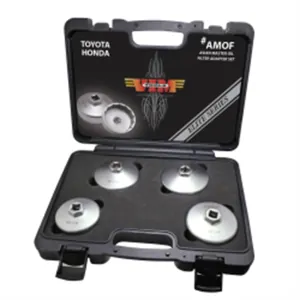 VIM Tools 4 Pc. Master Oil Filter Adapter Set (Asian)