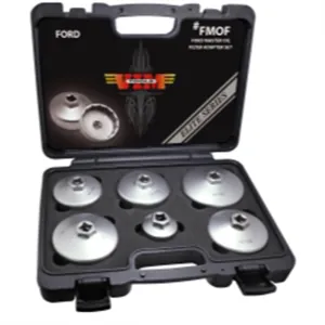 VIM Tools VIM Tools 6-Piece FORD Master Oil Filter Adapter Set